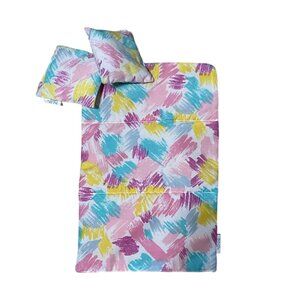 Vintage 1987 Barbie Sweet Roses Pull out Sleeper Sofa Pillows and Cushion